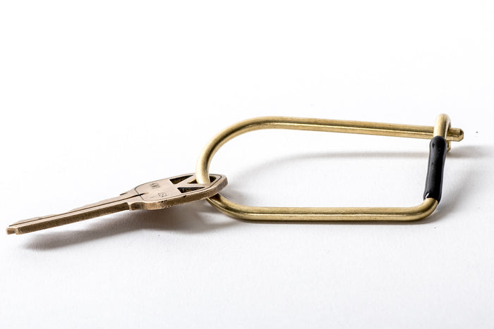 Wilson Keyring | Brass | Craighill - Manready Mercantile