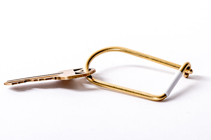 Wilson Keyring | Brass | Craighill - Manready Mercantile