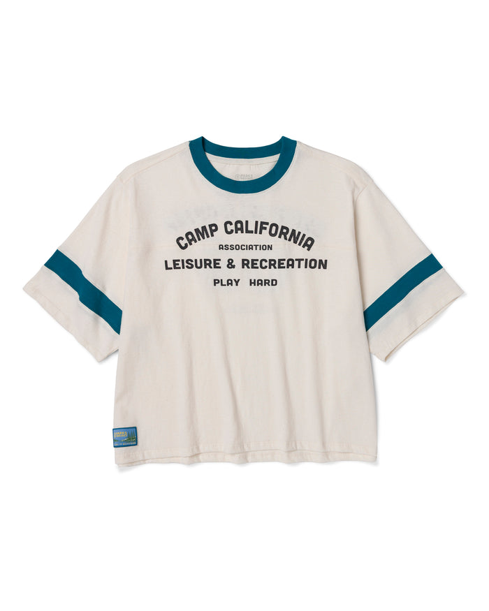 Shop Women's Camp California Varsity Tee Inspired by National Parks