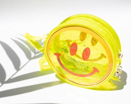 Yellow Smiley Handbag