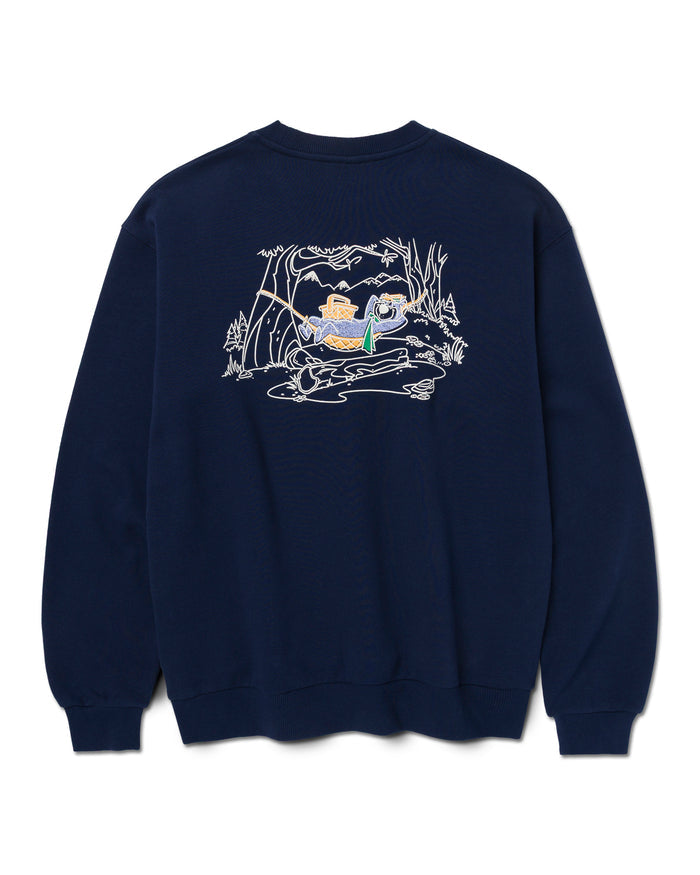 Shop Yogi Bear x Parks Project Crew Inspired by National Parks | navy