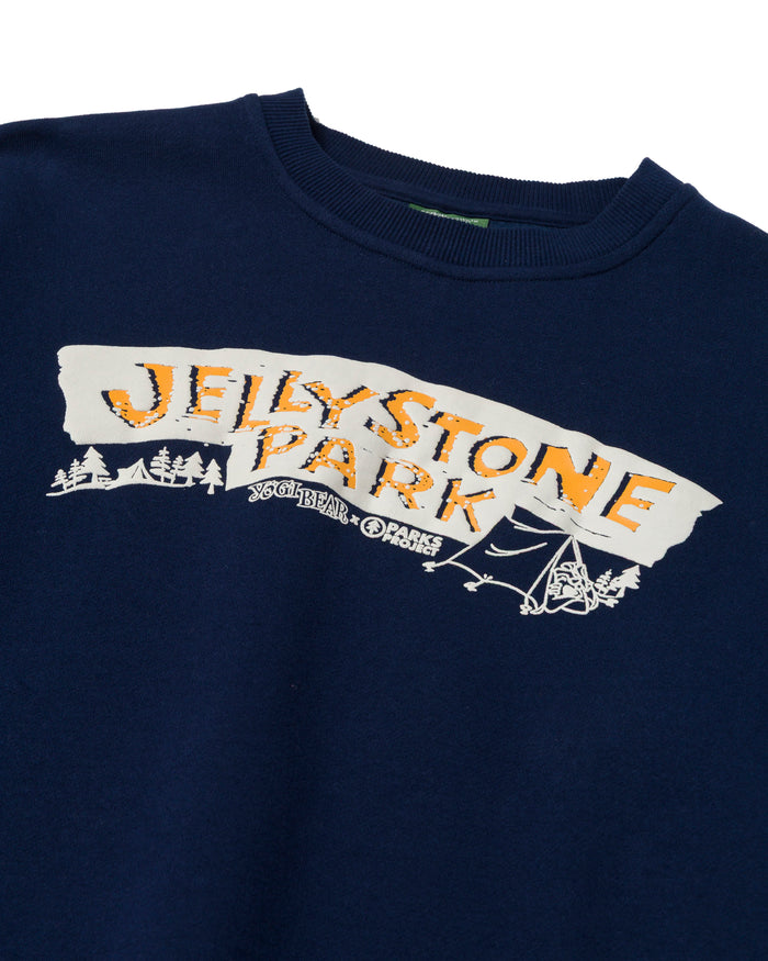 Shop Yogi Bear x Parks Project Crew Inspired by National Parks | navy