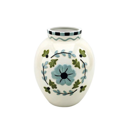 Yoshi Blue Vase - Precious Sparkle